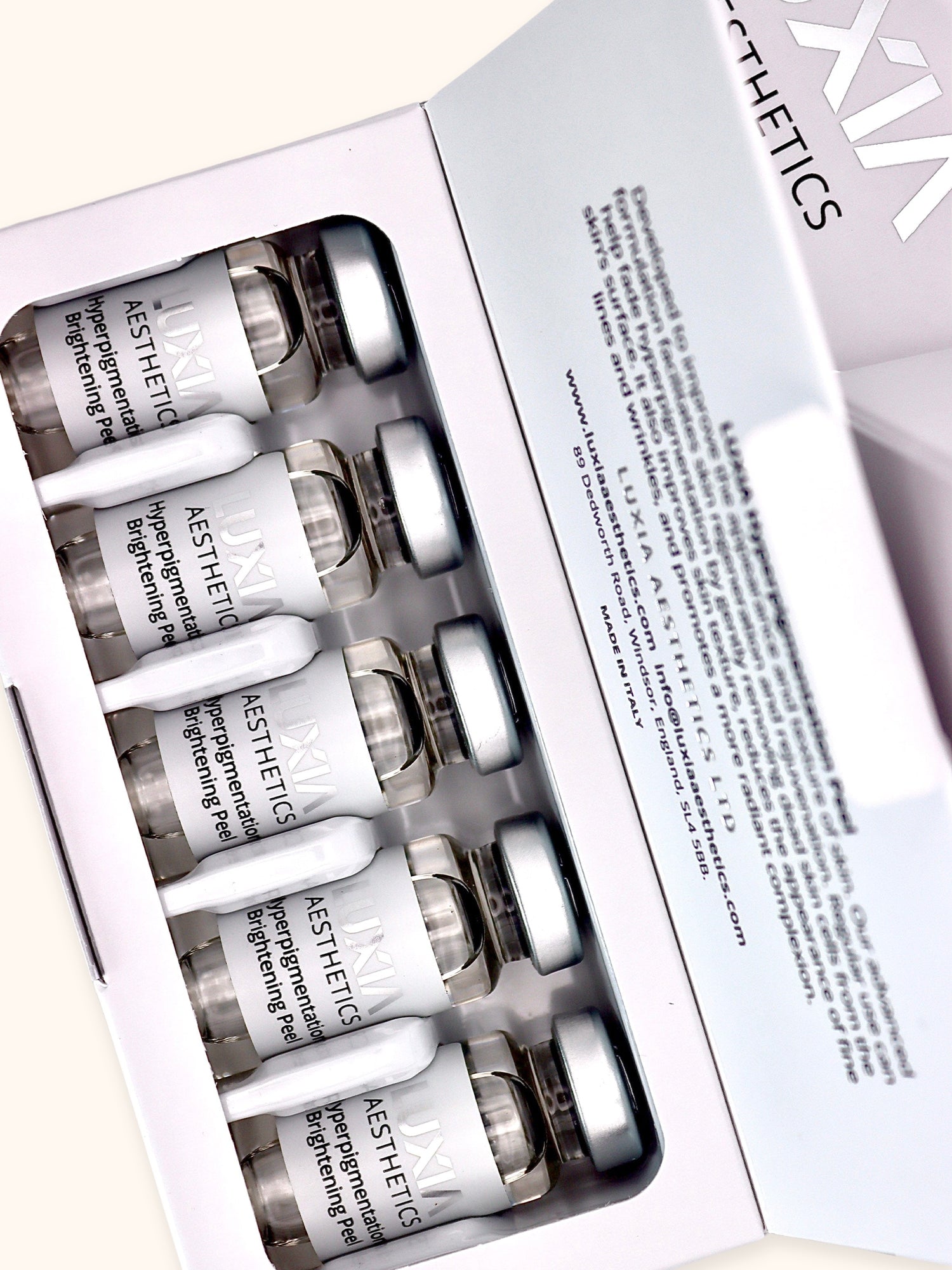 Luxia Hyperpigmentation Skin Peel 5x10ml from SK Clinical Distributions