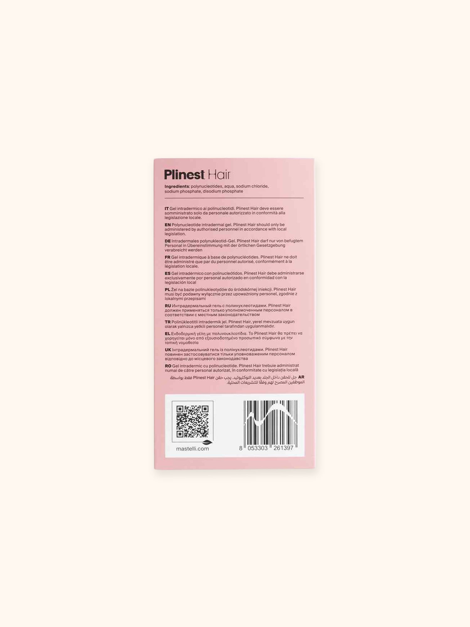 Plinest Hair 2ml from SK Clinical Distributions