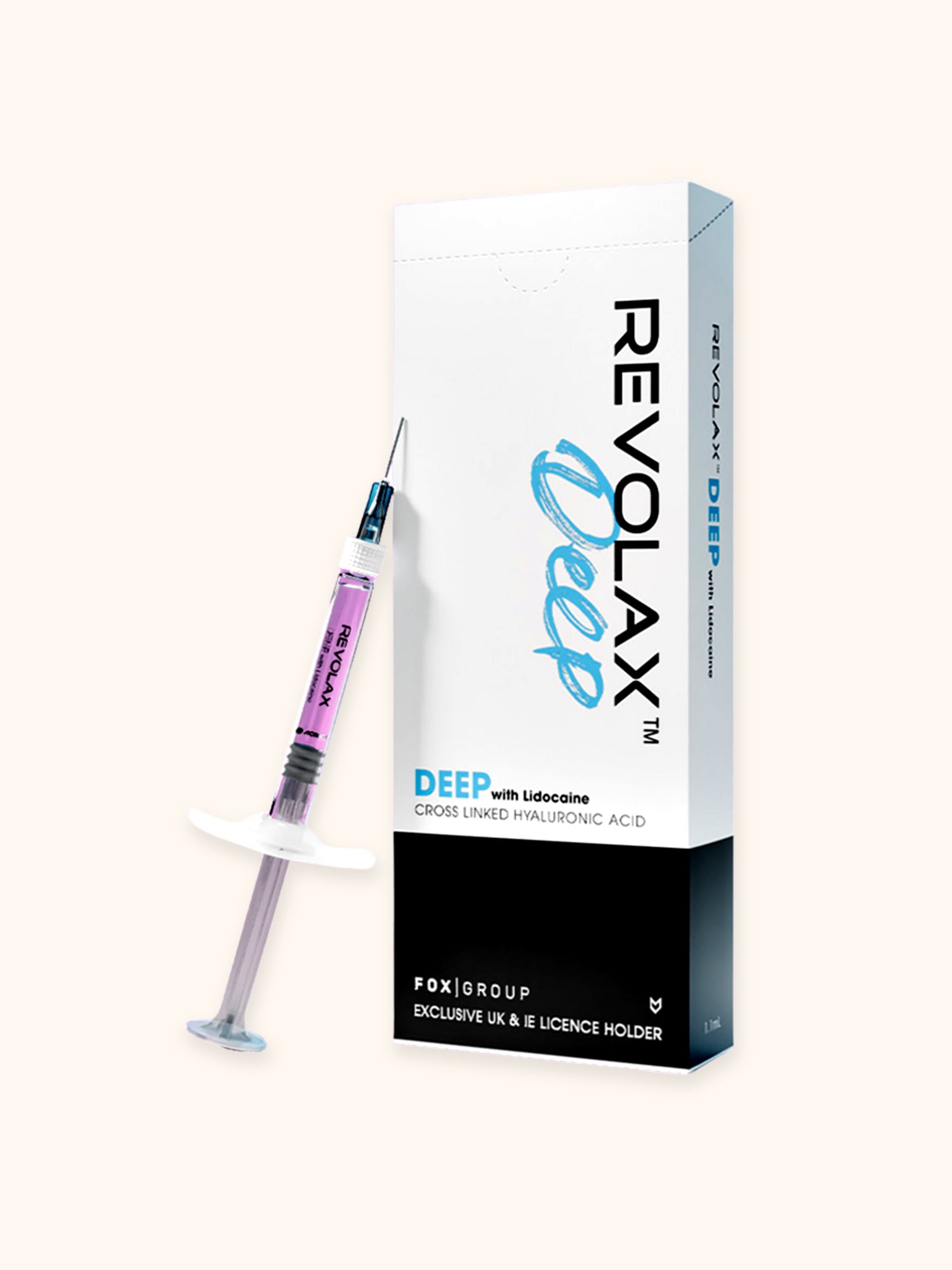 REVOLAX Deep UK Box Dermal Filler from SK Clinical Distributions